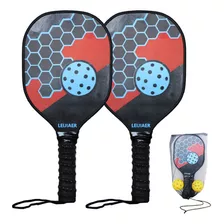 Raquetas De Pickleball Para Principiantes, De Madera Y Bolsa