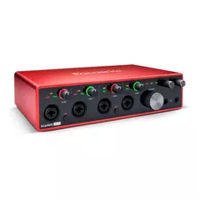 Interface De Áudio Focusrite Scarlett 18i8 100v/240v 3ª Geração