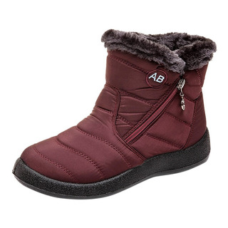 Botas Femininas De Neve Inverno Impermeável