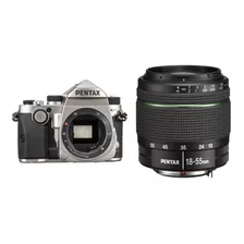 Pentax Kp Dslr Camara Con 18-55mm Lens Kit (silver)