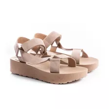 Sandalias Zapatos Mujer Plataformas Taco Cuadrado Foliado Cómodas Livianas Moda Primavera Verano 2019