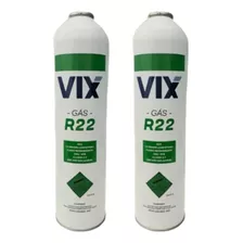 2 Refil Lata De Gás R22 Vix 950g 