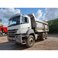 Mercedes-benz Axor 4144 6x4 Ano 2011/2011 Caçamba Rosssetti 