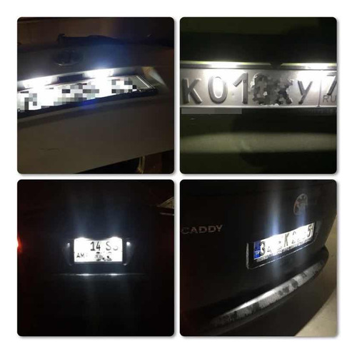 Kit Luz Led Placa Vw Golf Jetta Touran Passat T5 2005-2010 Foto 7