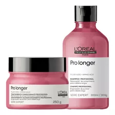 Kit Loréal Pro Longer Shampoo 300g + Máscara 250g