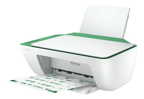 Impresora Portátil A Color Multifunción Hp Deskjet Ink Advantage 2375 Blanca Y Verde 100v/240v