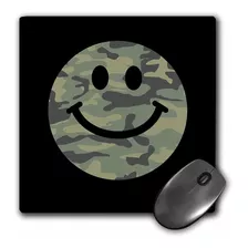 3drose Llc 8 x 8 x 0.25 inches Mouse Pad, Verde Camuflaje