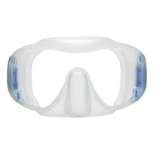 Xs Scuba Merge 3 Mascara - Silicona Transparente/azul