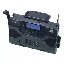 Radio Multibandas Kaito Ka900 Solar Blue Emergencias Mp3