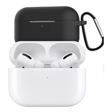 Funda Silicona Case Para Auriculares AirPods Pro + Gancho