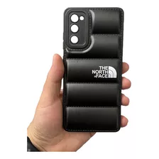 Funda Puffer The North Face Para Samsung A14 A24 A34 Silicon