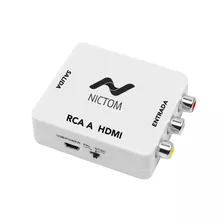 Conversor Adaptador De Video Rca Av2 A Hdmi 720p 1080p *