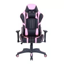 Silla Gamer Profesional De Cuero Sintetico Y Reclinable 180°