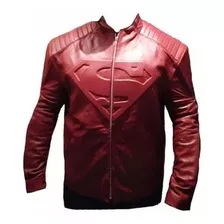 Superman Smallville Casacas 100% Cuero Dc Comics Super Heroe