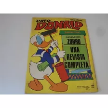 Revista Disney Pato Donald 106 C/revista Del Zorro Pincel