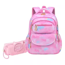 Kit Mochilas Escolares Para Más De 9 Años Old - Diseño Lindo