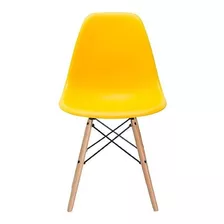 Sillas Eames De Colores Para Adultos Color Del Asiento Amarillo