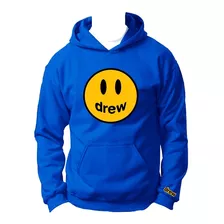 Sudadera Drew House Justin Bieber Azul Envió Gratis 