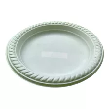 Plato Almidon Maiz Pequeño Biodegradable Eco Compostable