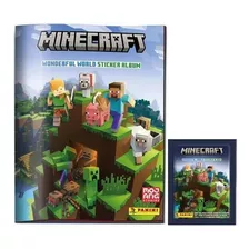 Lbum Minecraft Wonderful World + 25 Sobres