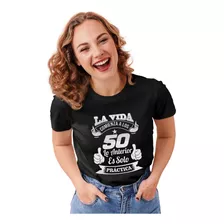 Blusa Estampada Cumpleaños Para Mujer 50 La Vida Comienza