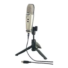 Micrófono De Estudio Usb Condensador Cad Audio U37