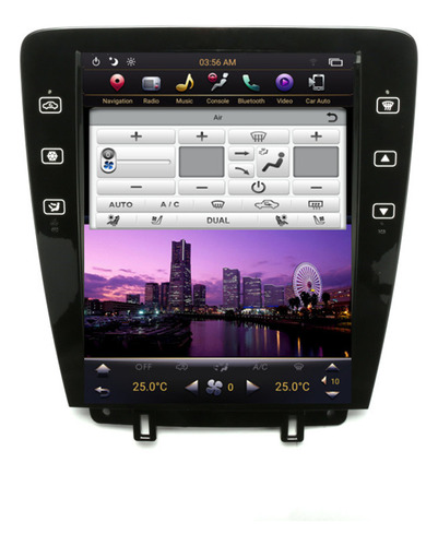 Auto Estereo Tesla Style Para Ford Mustang 2009-2013 4+64g Foto 2