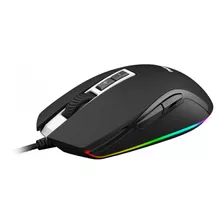 Mouse Gamer Iluminação Rgb Com Fio 2400 Dpi 1000hz 7 Botões