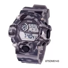 Reloj Digital Xinjia Camuflado 875dm Resistente Al Agua