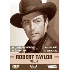 Robert Taylor Vol.4 ( 4 Dvd ) Pack Western