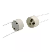 Zocalo Ceramico Gu10 Conector Lampara Led Dicroica 220v