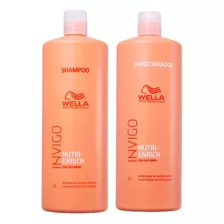  Kit Shampoo E Condicionador 1l Nutri Enrich - Wella