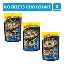 Chocolates Rocklets - Formato Doypack (pack De 3 Unidades)