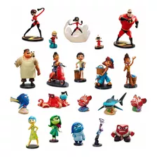 Mega Play Set Figuras Pixar Luca Increíbles Dory X 20 Disney