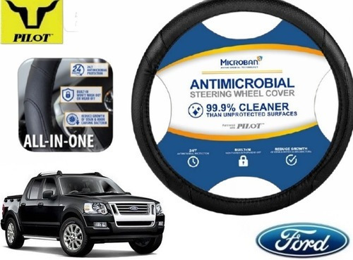 Cubrevolante Negro Antimicrobial Explorer Sport Track 4.6 10 Foto 4