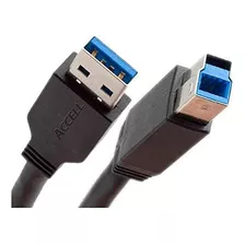 Accell Cable Usb 3.0 Superspeed (enchufe A/enchufe B) De 6