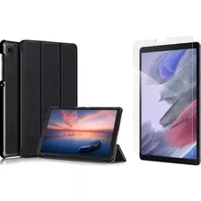 Combo Funda P/ Samsung Tab A7 Lite De 8.7¨ + Vidrio Templado