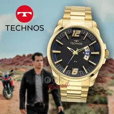 Relógio Masculino Technos Racer Dourado Loja Oficial