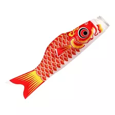 V Japonês Carpa-biruta Streamer Peixe Bandeira Pipa Casa O 0