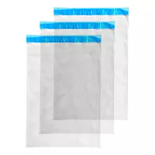 1000 Sacos Adesivados Plastico Transparente 26x36cm Full