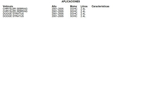 Filtro Aceite Dodge Stratus 2005 2.4l Mopar Foto 4