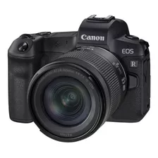  Canon Eos R Kit R + Lente 24-105mm F/4-7.1 Is Stm Sin Espejo Color Negro 