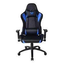 Sillón Silla Gamer Microbell Pvc Oficina Ergonomica Y2461 Color Azul Material Del Tapizado Plástico