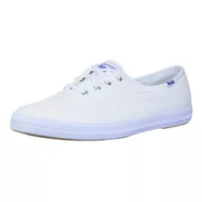 Keds - Tenis Keds Champion De Tela Para Mujer, Blanco, 6