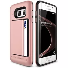 Galaxy S7 Edge Case Vrs Design [damda Clip][rose Gold]