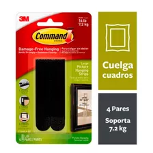 Tiras Abrojo Para Colgar Sin Clavo Cuadros Command 3m