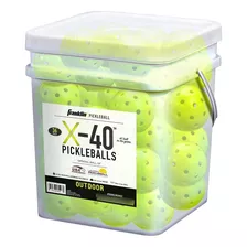 Cubeta De 36 Pelotas De Pickleball Franklin Official Us Open