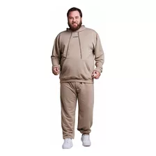 Conjunto Moletom Masculino Calça Blusa Plus Size