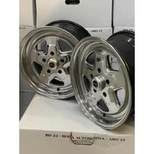 2 Rodas Prostar Aro 15x7 Polidas C9 Arrancada/ 5x114 Opala