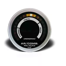 Hall Meter 52mm Sport Cronomac Ar / Combustivel Led